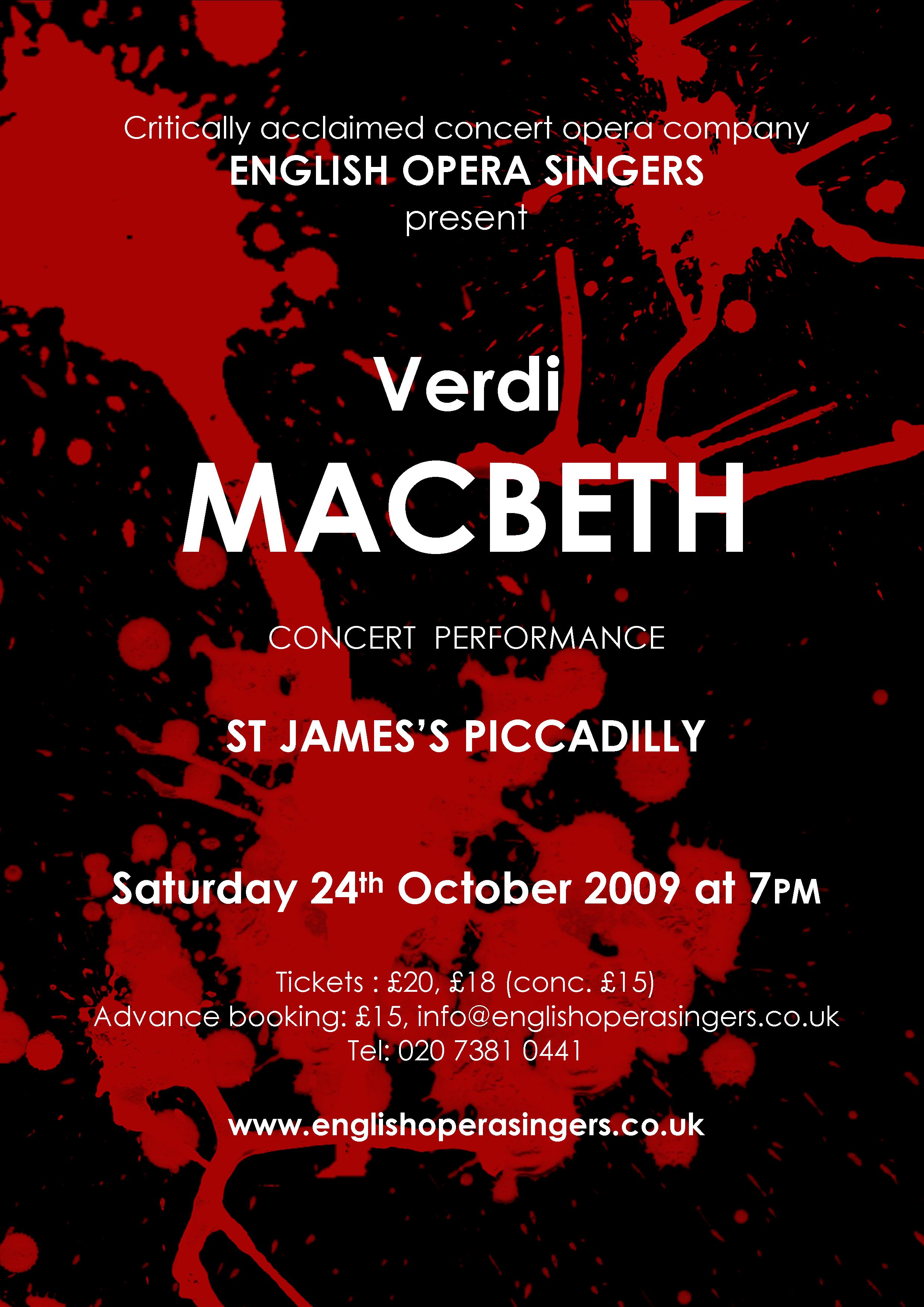 Macbeth, London